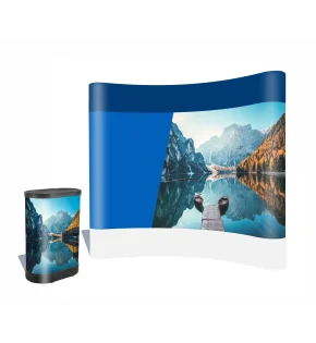 Pop-Up Wall 3x3 with case counter