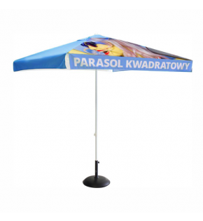 Parasol Kwadratowy z wydrukiem