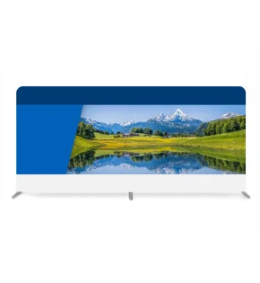 Ścianka reklamowa tekstylna Prosta 500 x 240 cm z wydrukiem