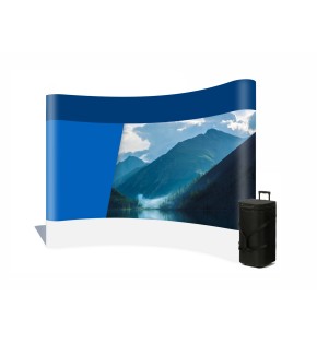 Ścianka Pop-Up 3x4 w kufrze + wydruk