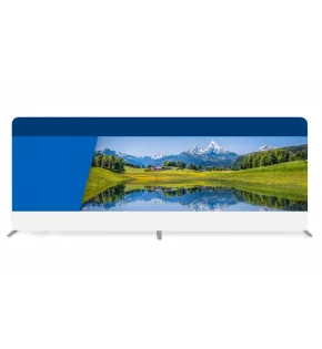 Ścianka reklamowa tekstylna Prosta 600 x 240 cm z wydrukiem