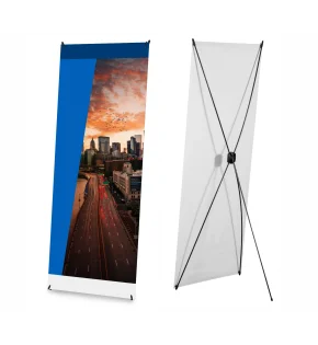 X-Banner Compact 80 x 180 cm z wydrukiem