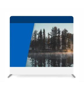 Ścianka tekstylna Prosta XXL 300 x 300  cm z wydrukiem