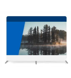 Ścianka tekstylna Prosta XXL 400 x 300  cm z wydrukiem
