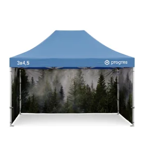 Advertising Tent 3x4,5 with individual print