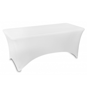 Obrus na stół eventowy 180 x 75 cm - biały