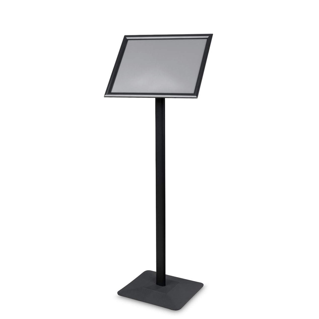 Premium Poster Stand | Heavy-duty Steel | 22W x 28H | Black