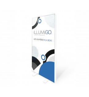 Kaseton IllumiGo Retail LED 60 x 160 cm z wydrukiem dwustronnym