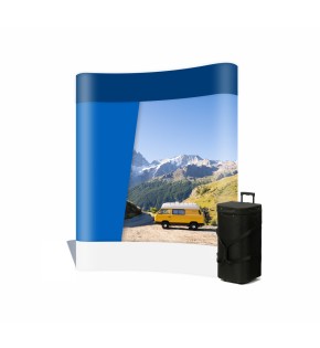 Magnetic Pop-Up Wall 3x2 with trolley case