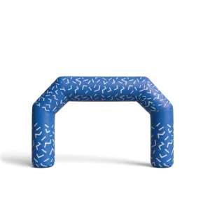 Brama pneumatyczna łamana 4x3 m z własnym nadrukiem