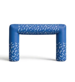 Brama pneumatyczna prosta 6x4 m z własnym nadrukiem