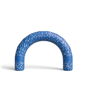 Brama pneumatyczna okrągła 4x3 m z własnym nadrukiem