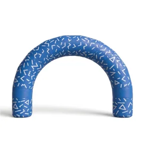 Brama pneumatyczna okrągła 8x4 m z własnym nadrukiem