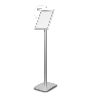 Menu/Info Stand Standard Silver A4