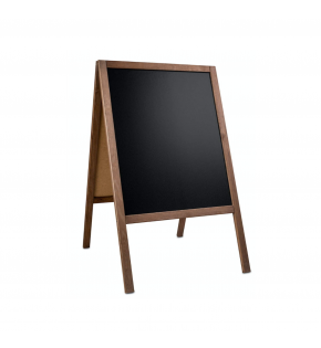 Potykacz drewniany 61x118 cm - brązowy