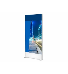 Ścianka podświetlana LED Lunix 100x250 cm z wydrukiem