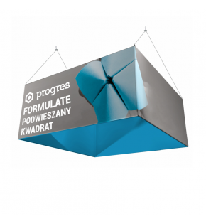 System tekstylny podwieszany Kwadrat 450 x 150 cm z wydrukiem