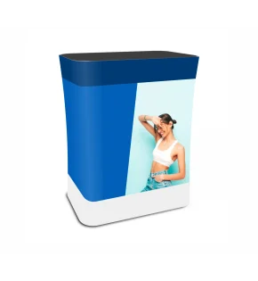 Trybunka tekstylna Formulate Prostokąt z wydrukiem