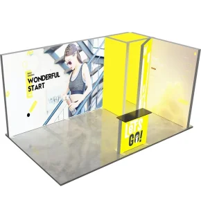 Stoisko Targowe LED Lumix z zapleczem 15m2 