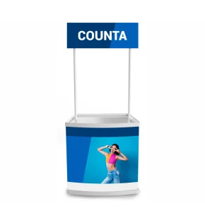 Stoisko Promocyjne Counta z wydrukiem