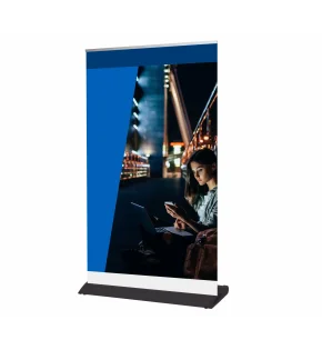 Roll-Up Exclusive Black 120 x 200 cm z wydrukiem