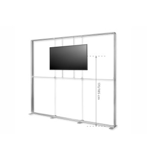Uchwyt na monitor/TV do ścianki Lunix 