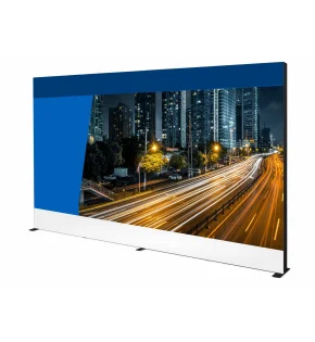 Ścianka podświetlana LED Lunix Black 400x250 cm z wydrukiem