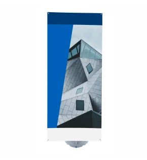 Stand Banerowy Blizzard 80 x 210 cm z wydrukiem