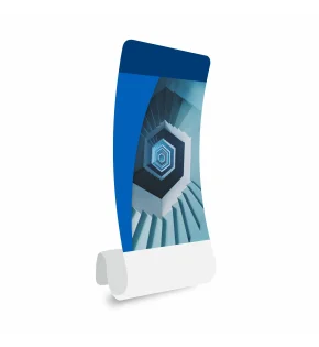 Stand Tekstylny Snake 90 x 238 cm z wydrukiem